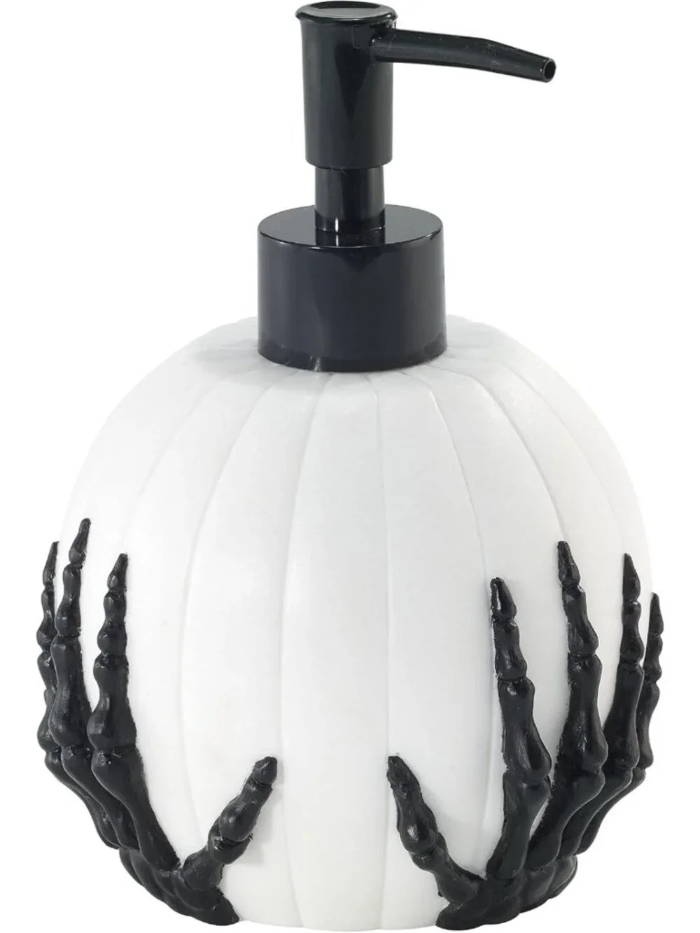 Pumpkin Hands Halloween Soap Dispenser | Festive Fall Decor & Home Accessory